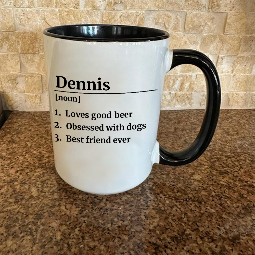 Personalized Name Definition Mug for Unique & Love | JNSDec151