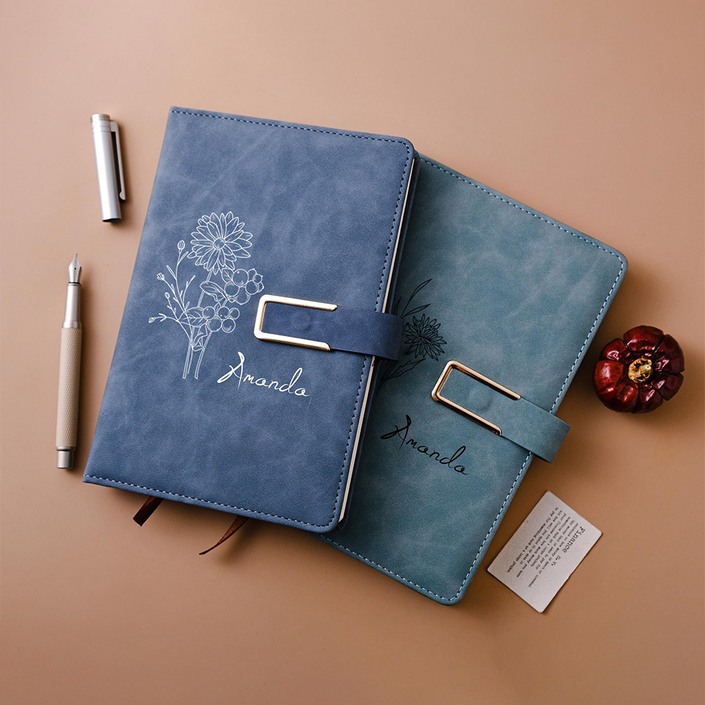 Personalized Name Leather Journal Notebook for Unique & Love | JNSDec145