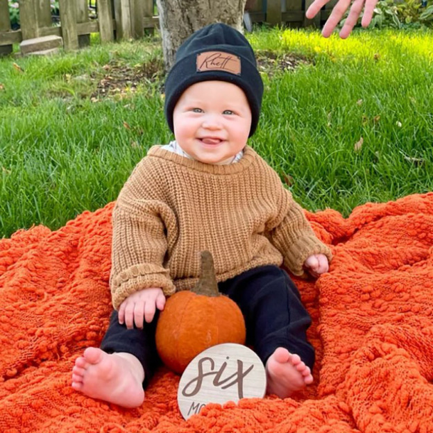 Personalized Name Knitted Winter Hat | KKHat11