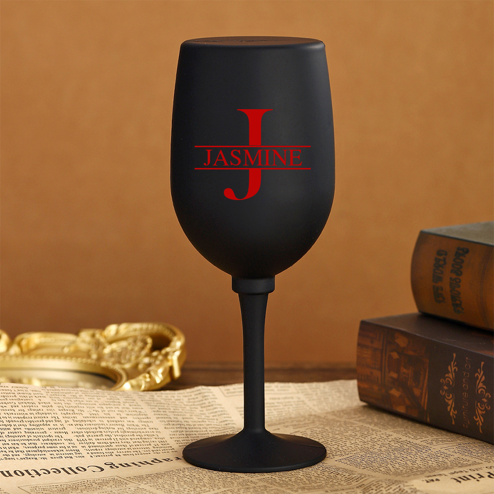 Personalized Monogram Wine Bottle Accessories Gift Set | JNSTool11