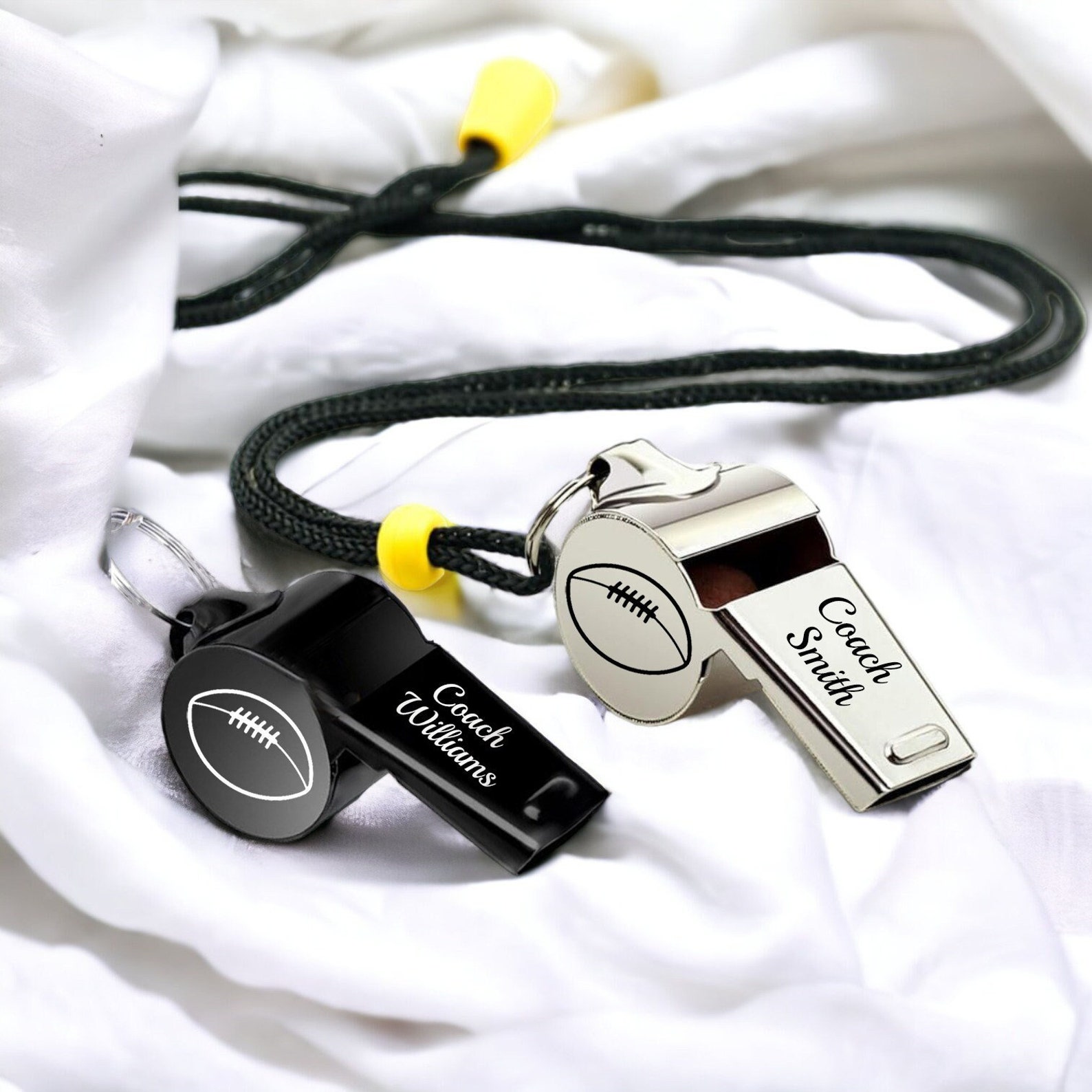 Personalized Engraved Sports Whistle for Coach & Teacher gift  | JNSTool16