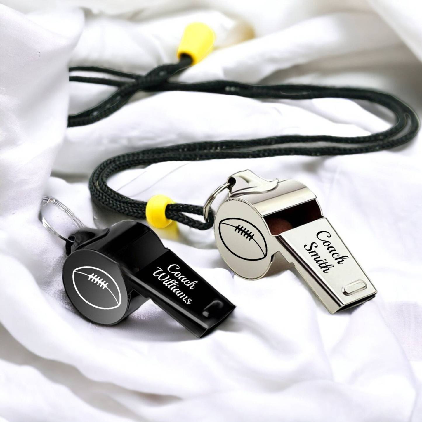 Personalized Engraved Sports Whistle for Coach & Teacher gift  | JNSTool16
