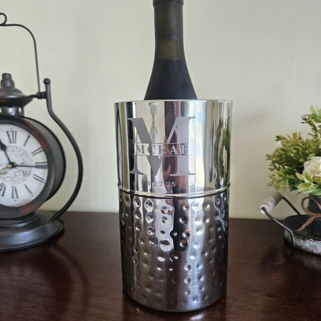 Personalized Lavish Stainless Steel Wine Chiller for Unique & Love | JNSDec183