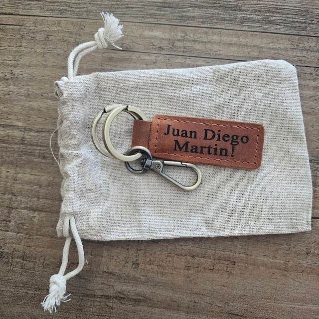 Personalized Engraved Leather Key Chain for Unique & Love | JNSDec32