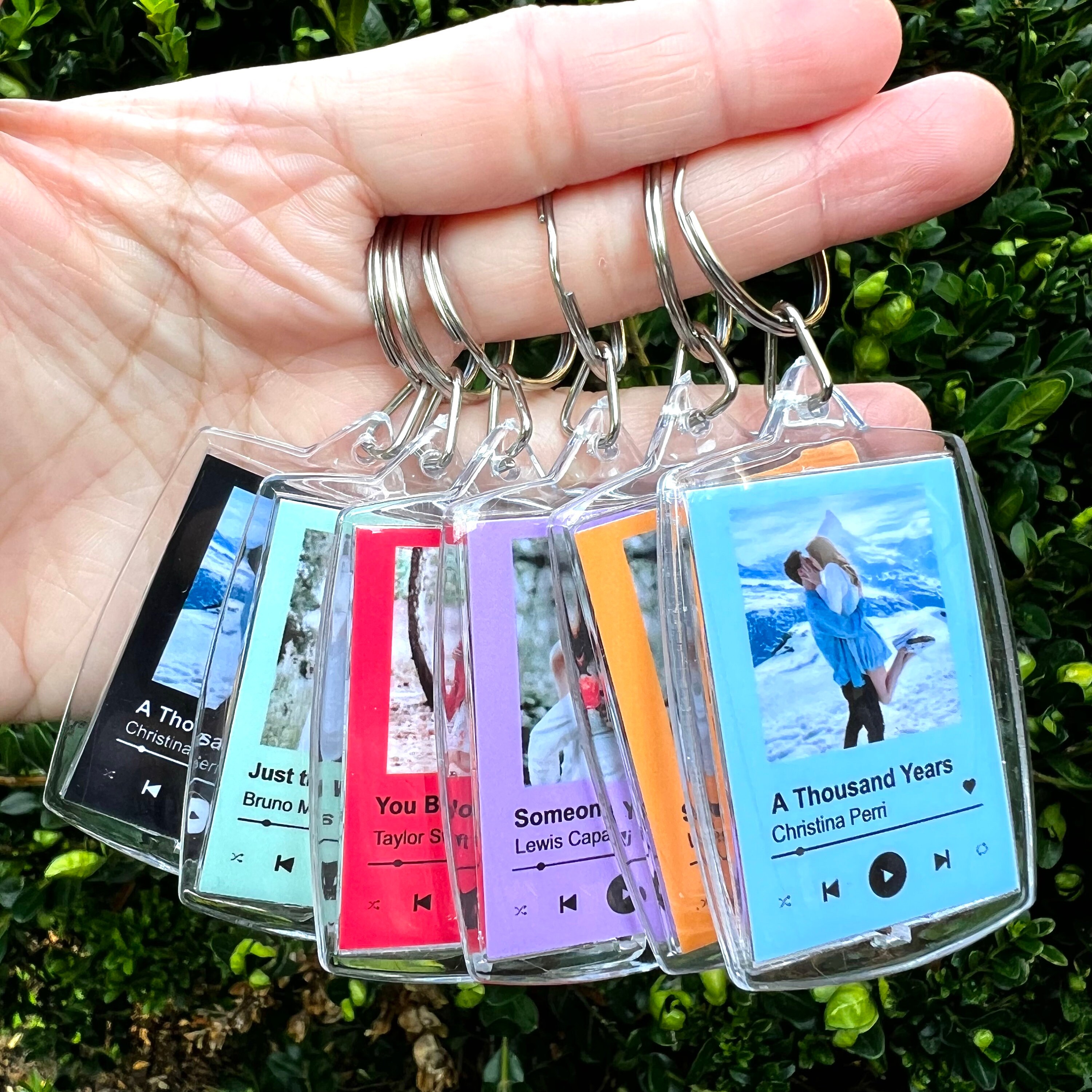 Personalized Song Keychain for Unique & Love | JNSDec26
