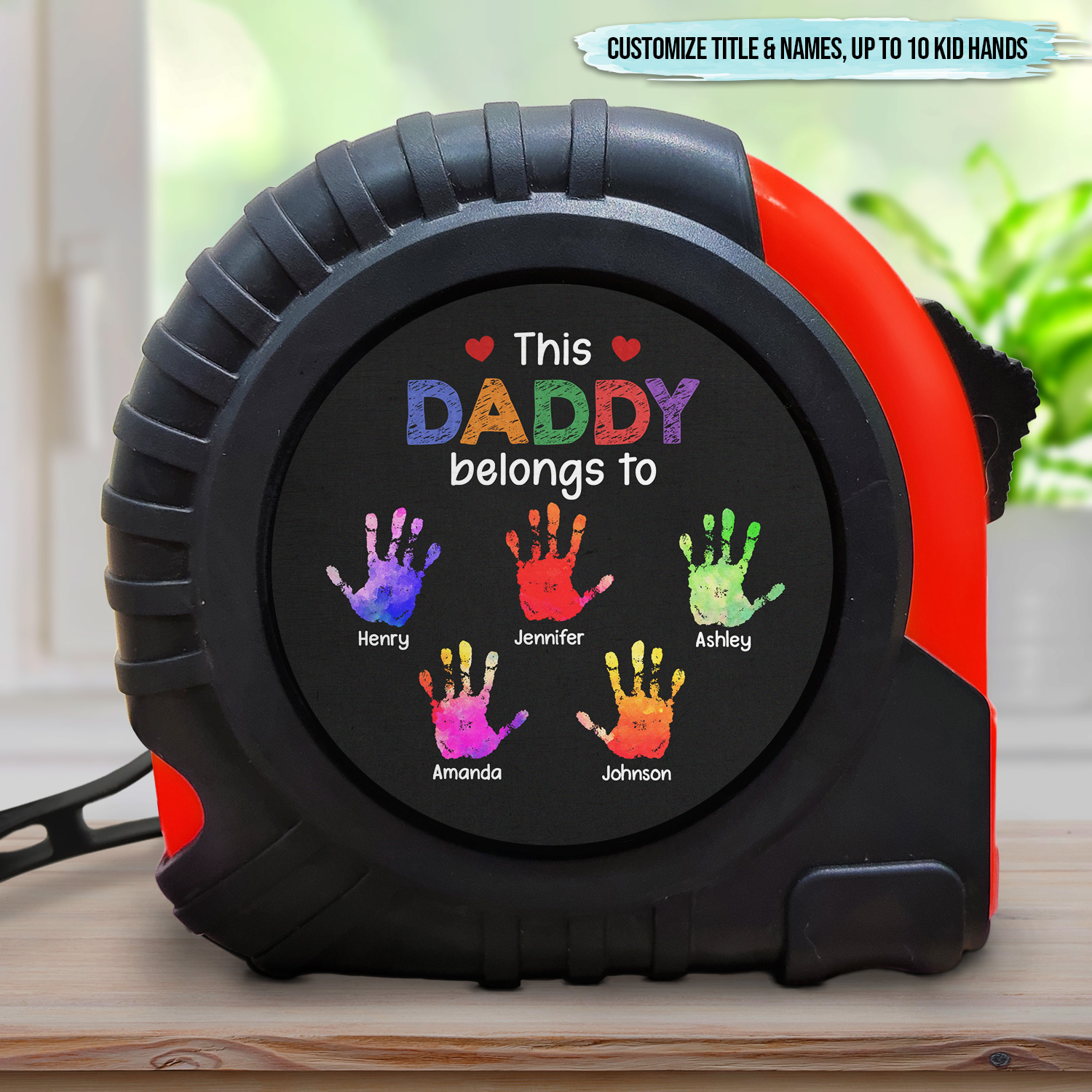 Personalized Tape Measure for Daddy Grandpa | JNSDec76