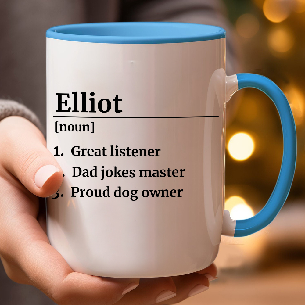 Personalized Name Definition Mug for Unique & Love | JNSDec151