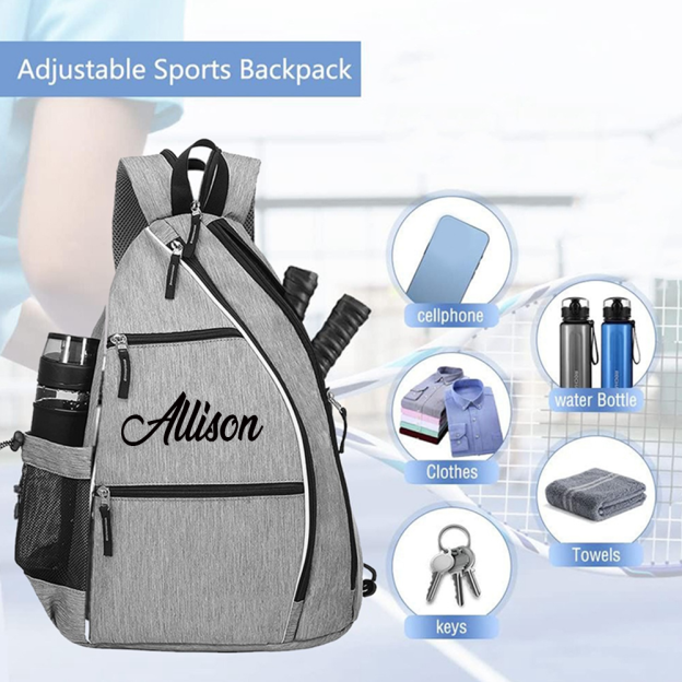 Personalized Monogram Pickleball Sports Backpack for Unique & Love | JNSBag92
