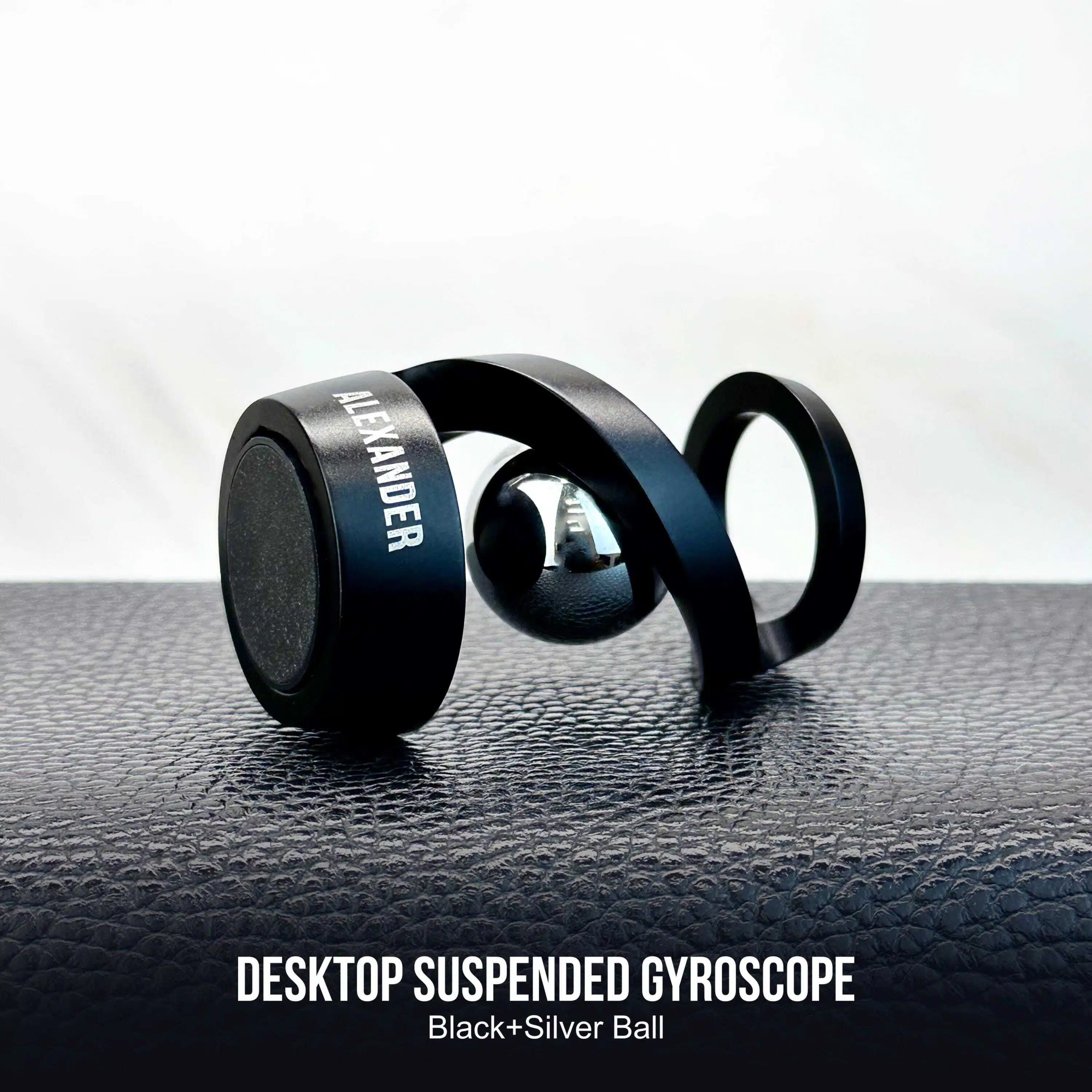 Personalized Name Engraved Suspended Gyroscope Decoration for Unique & Love | JNSDec176