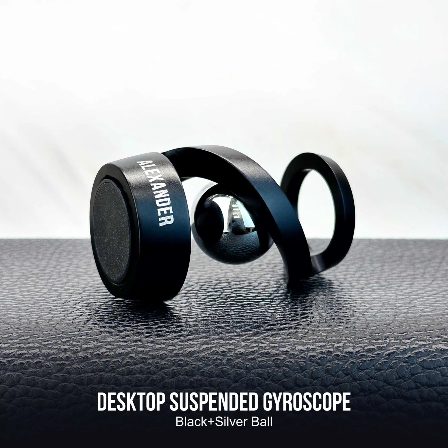 Personalized Name Engraved Suspended Gyroscope Decoration for Unique & Love | JNSDec176