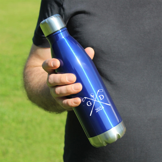 Personalized Monogram Golf Insulated Water Bottle | JNSBottle01