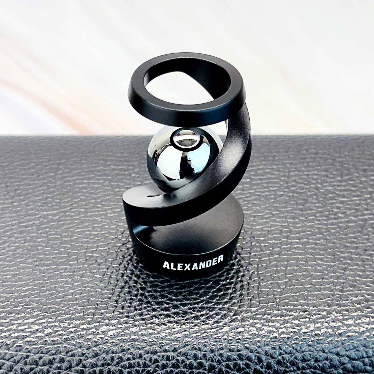 Personalized Name Engraved Suspended Gyroscope Decoration for Unique & Love | JNSDec176