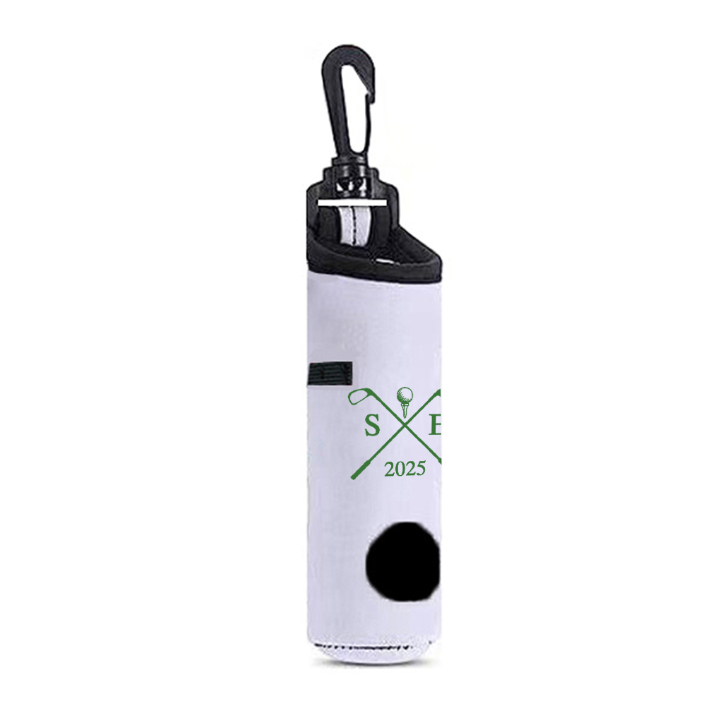 Personalized Monogram Portable Golf Ball Bag | JNSBag103