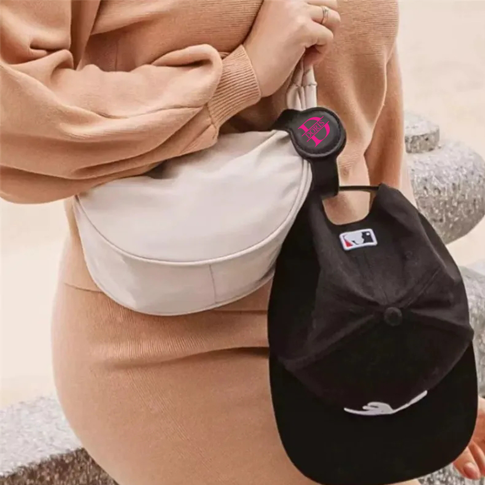 Personalized Multifunctional Leather Portable Magnetic Hat Clip With Buckle Closure for Unique & Love | JNSTool24