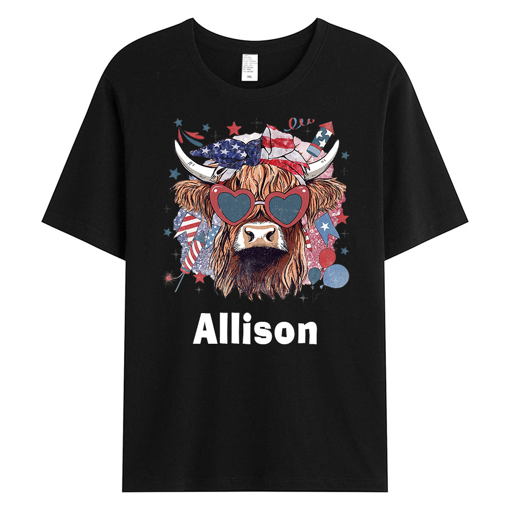 Personalized July 4th Patriotic Shirt for Unique & Love | JNSJuly31