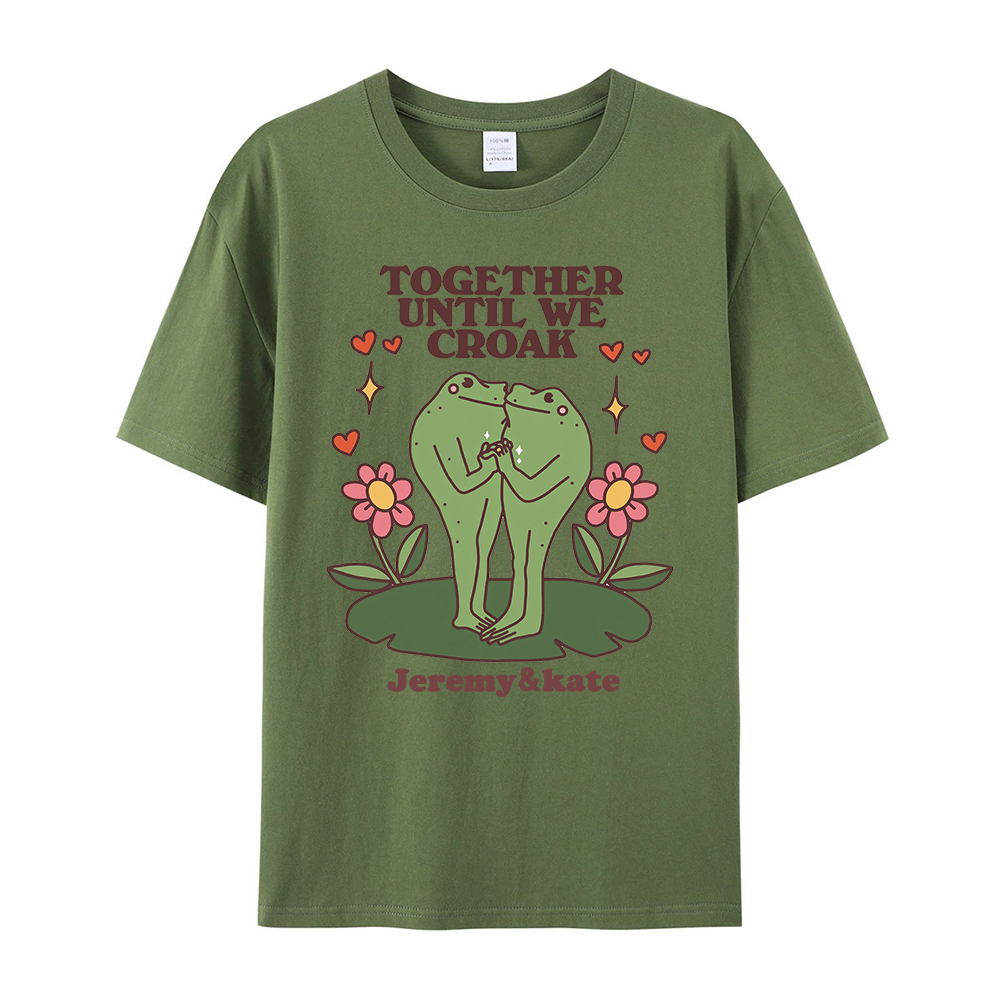 Personalized Name Frog Anniversary Shirt for Unique & Love | JNSCloth48