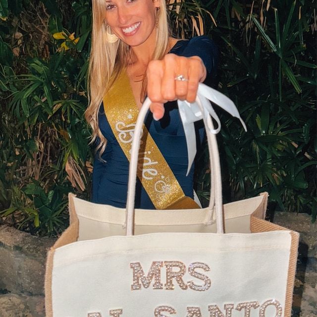 Personalized Pearl Patch Tote Bag for Unique & Love | JNSBag37