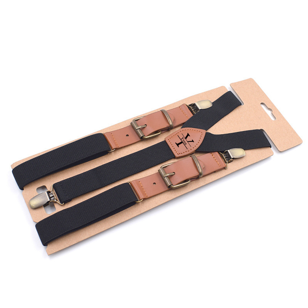 Personalized Monogrammed Leather Patch Braces for Unique & Love | JNSCloth40