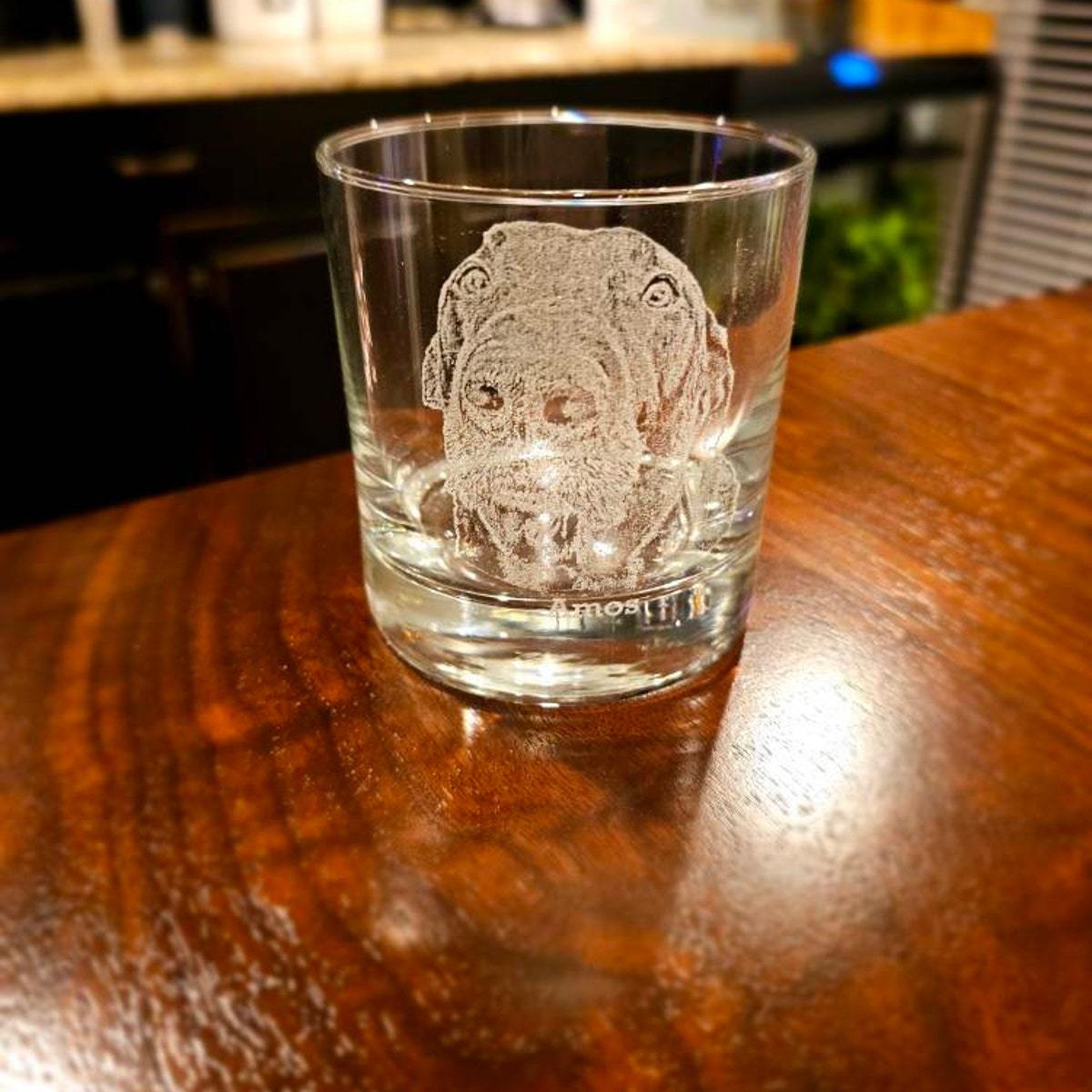Personalized Engraved Photo Whiskey Glass for Unique & Love | JNSDec118