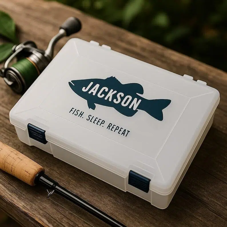 Personalized Fishing Tackle Storage Box for Unique & Love | JNSCase16