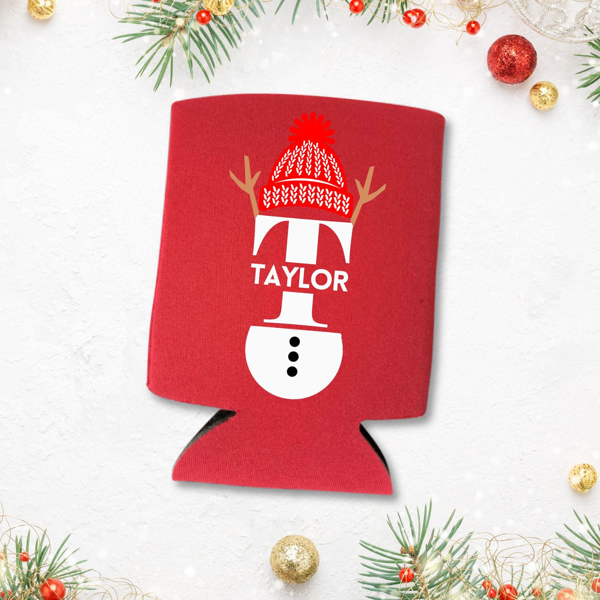 Personalized Family Christmas Can Coolers for Unique & Love | JNSDec179