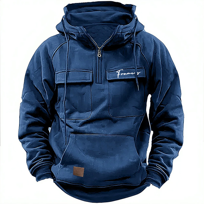 Personalized Name Retro Hooded Sweatshirt for Unique & Love | JNSCloth33