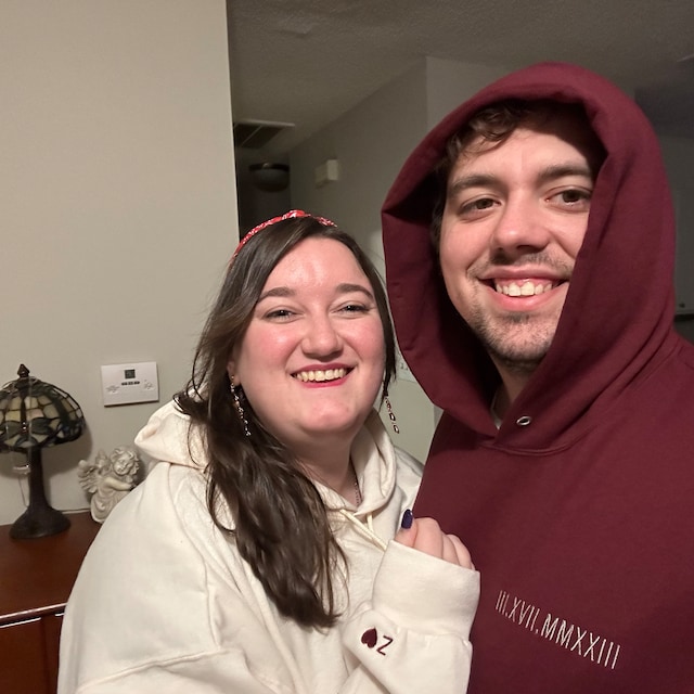Personalized Embroidered Roman Numeral Hoodie for Unique & Love | JNSCloth15