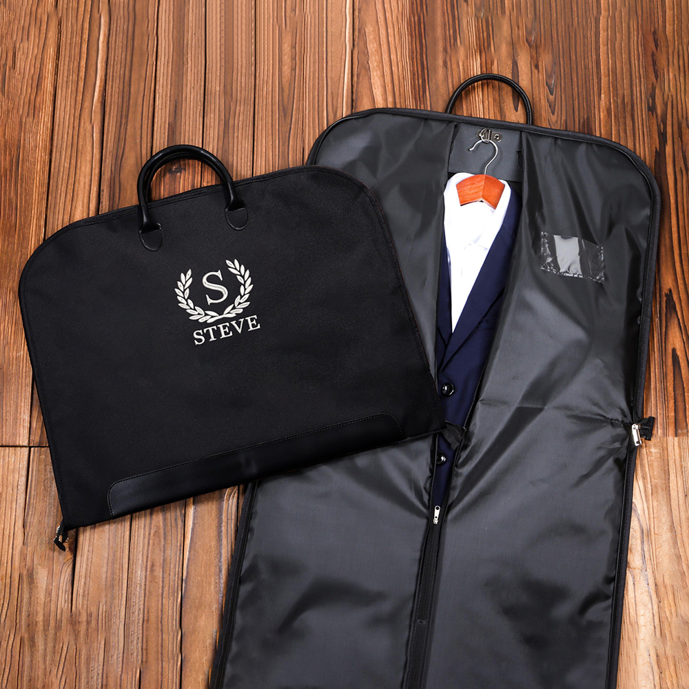 Personalized Monogrammed Embroidered Waterproof Oxford Cloth Portable Garment Bag | JNSBag100