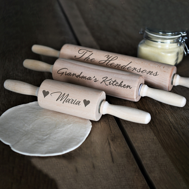 Personalized Name Wood Rolling Pin for Unique & Love | JNSTool14