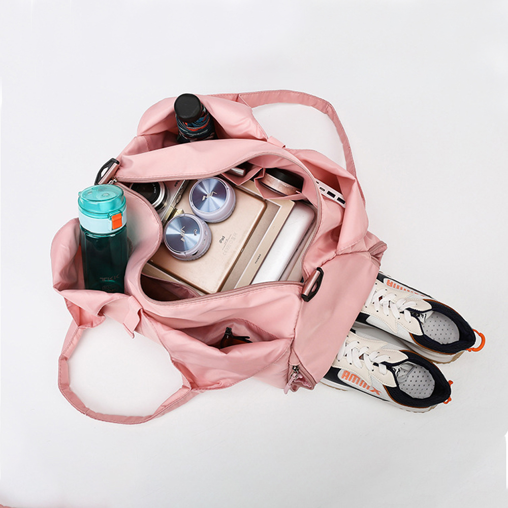 Personalized Travel Duffel Bag with Shoe Compartment for Unique & Love | JNSBag106