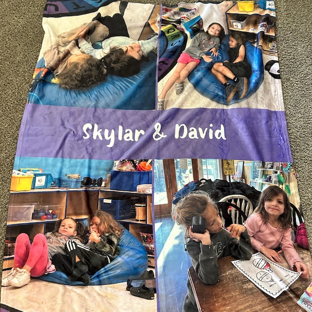 Personalized Photo Blanket for Unique & Love | JNSBk01