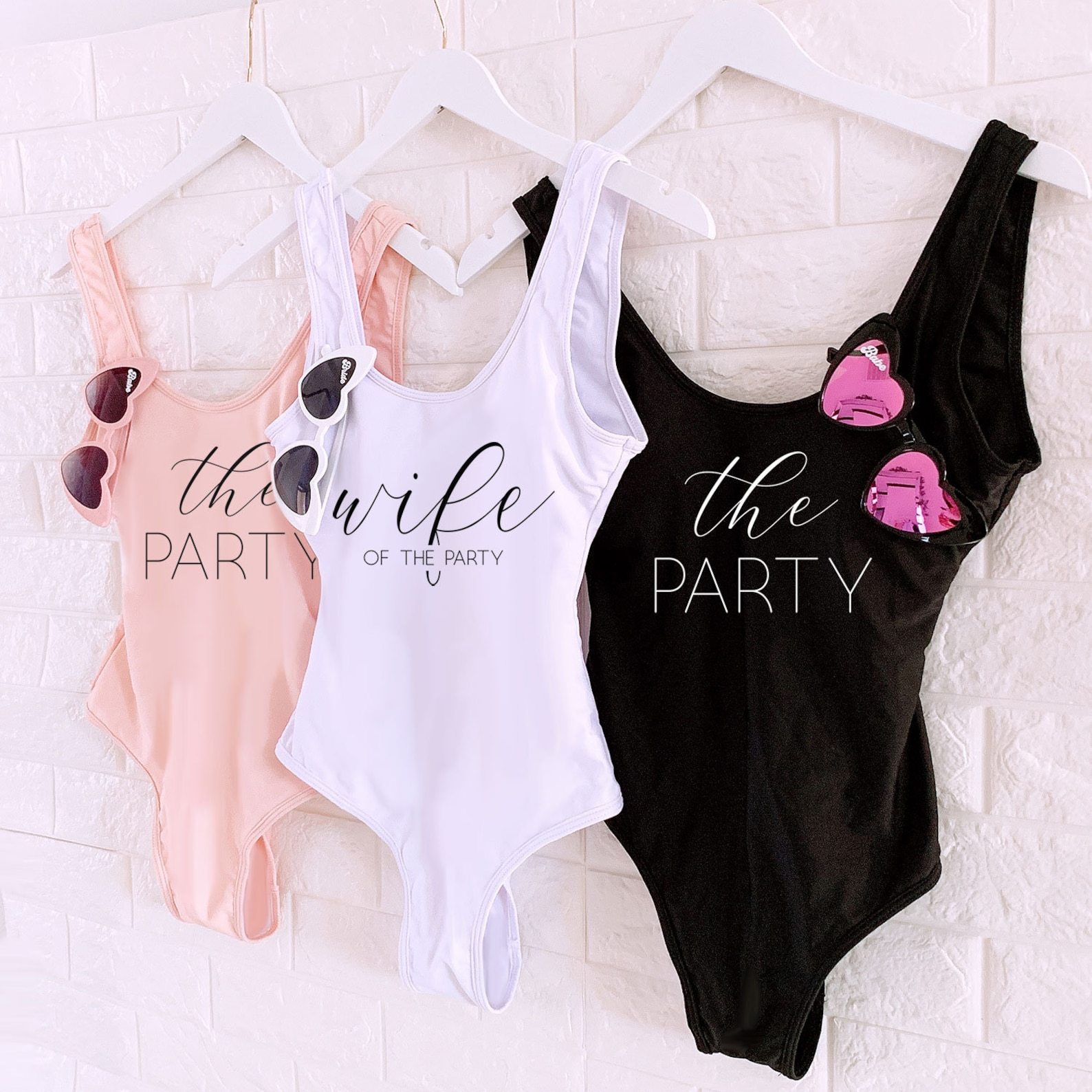 Personalized Wife of the Party One Piece Swimsuit for Unique & Love | JNSCloth12