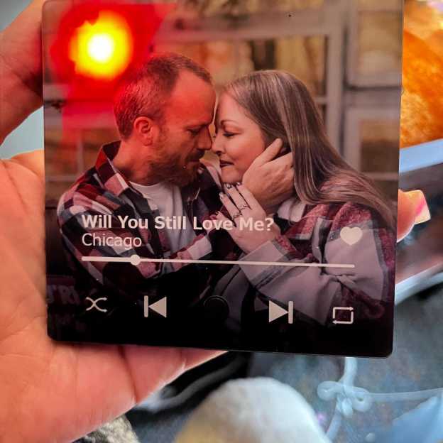 Personalized Photo Music Fridge Magnet for Unique & Love | JNSDec131