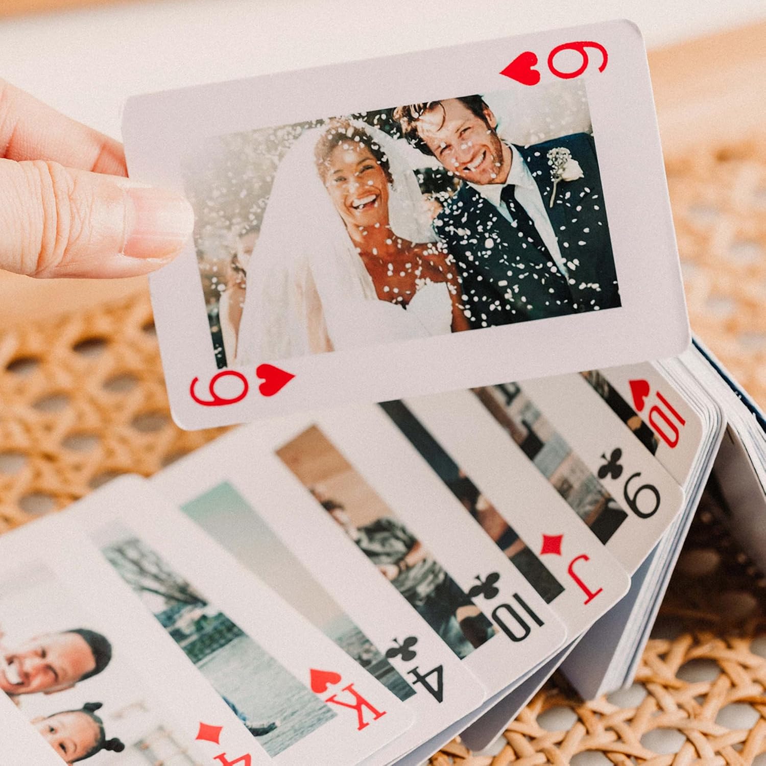 Personalized Photo Playing Cards for Unique & Love | JNSDec123