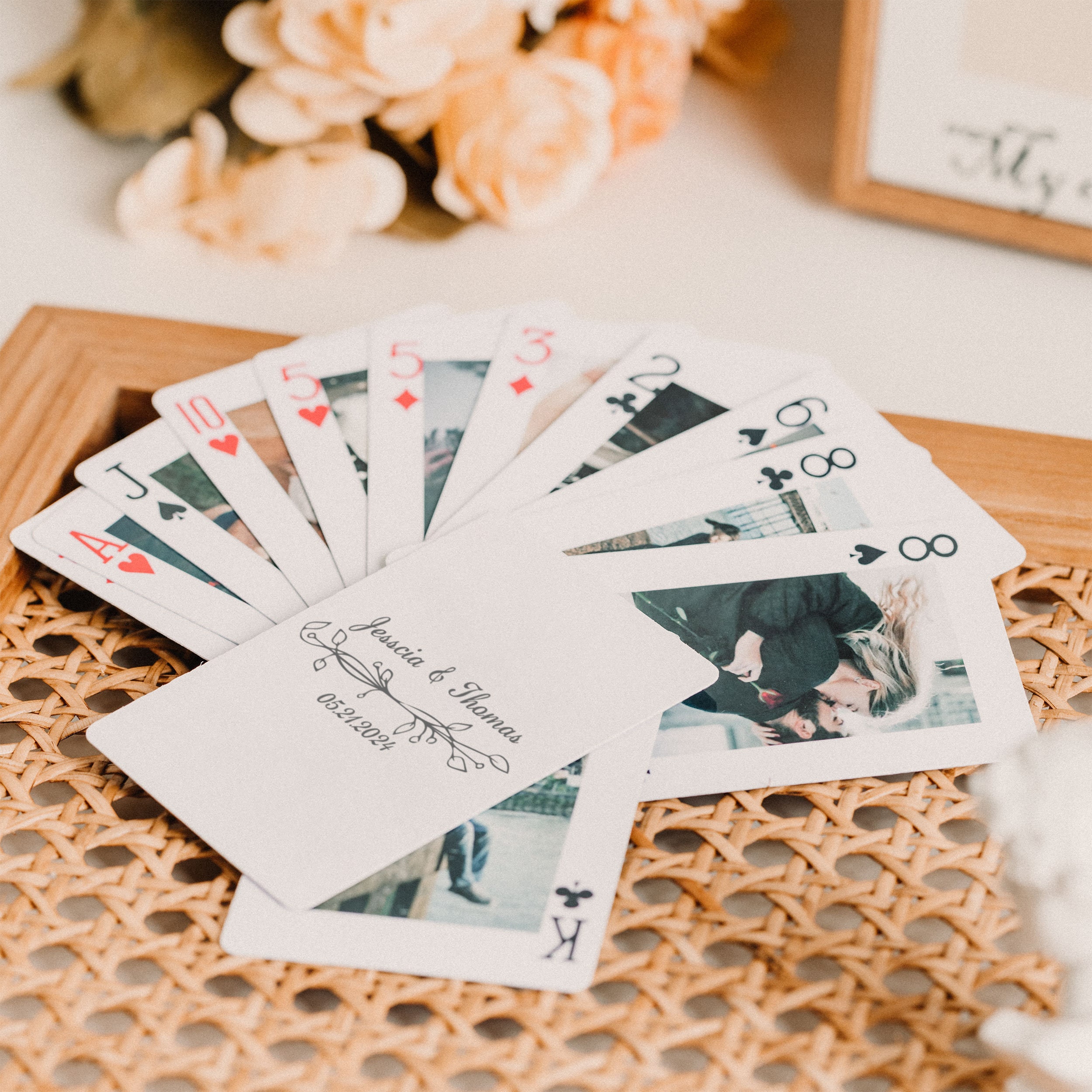 Personalized Photo Playing Cards for Unique & Love | JNSDec123