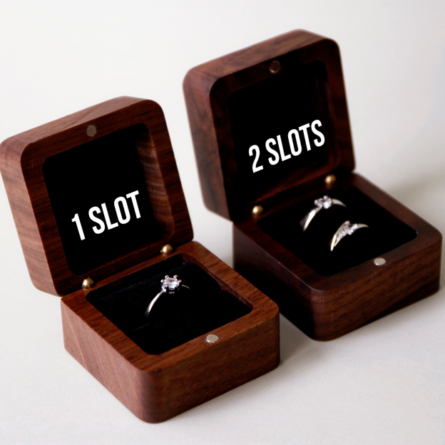 Personalized Wooden Ring Box for Unique & Love | JNSDec23