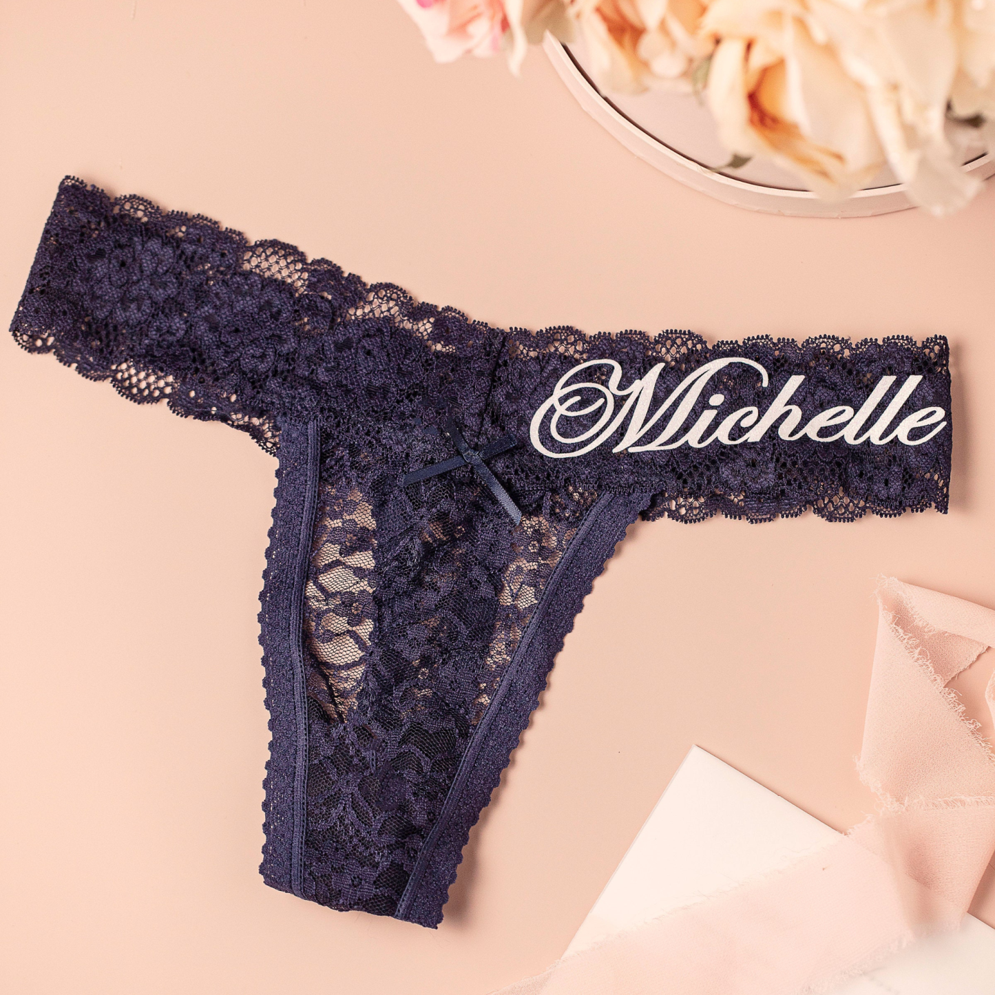 Personalized Glitter Name Lace Thong for Unique & Love | JNSCloth22