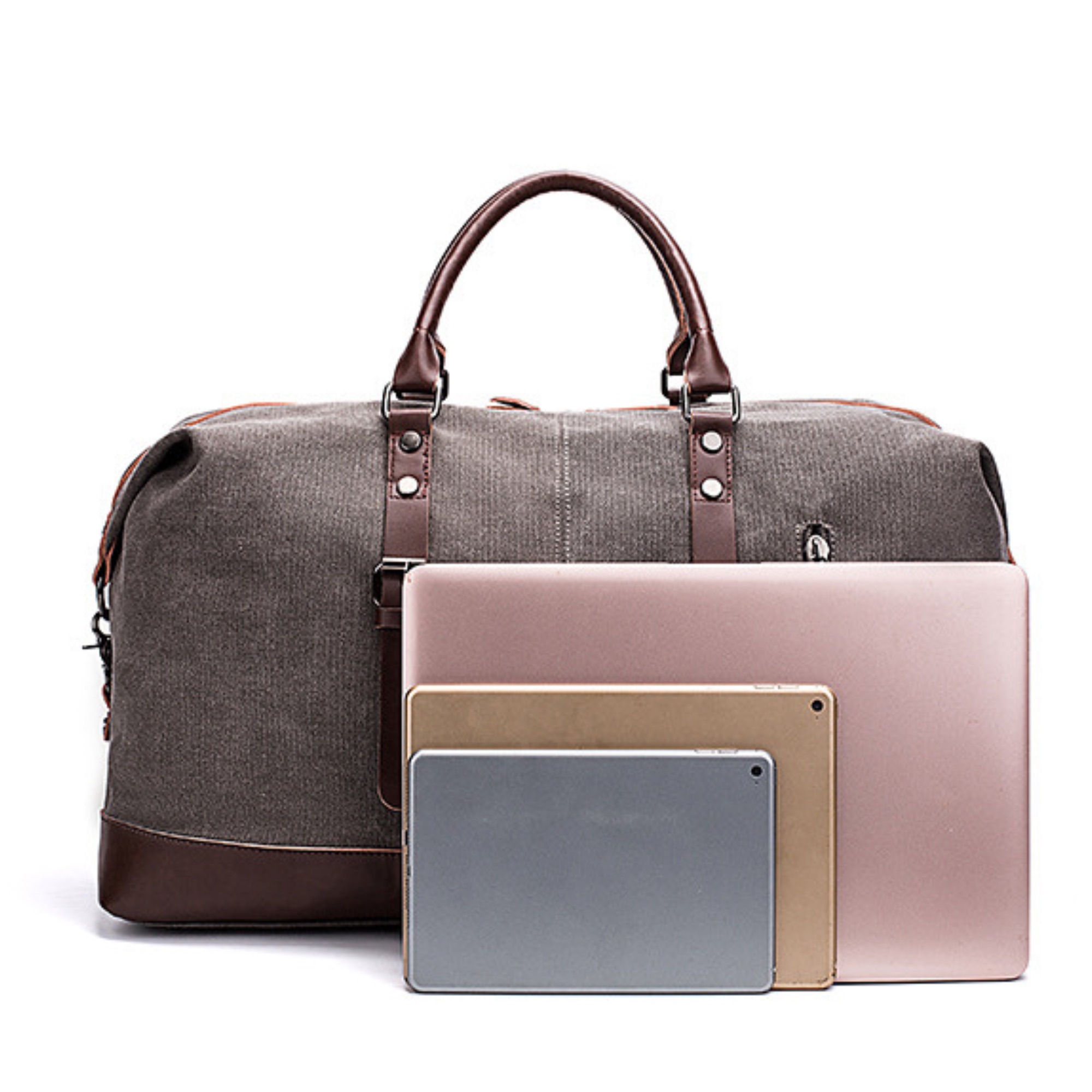 Personalized Monogrammed Travel Duffel Bag with Shoe Pouch | JNSBag57