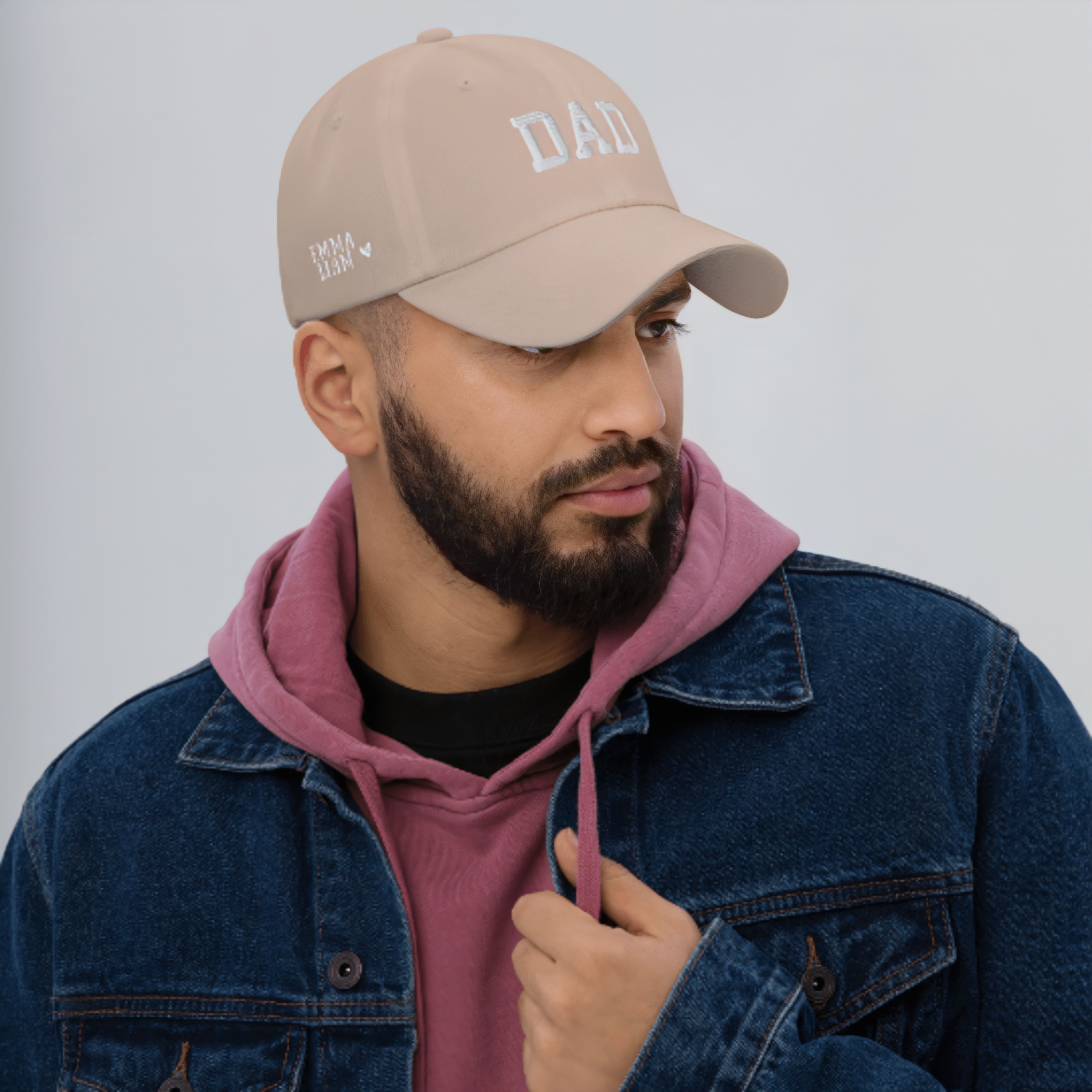 Personalized Embroidered DAD Hat with Kids Names for Unique & Love | JNSHat10