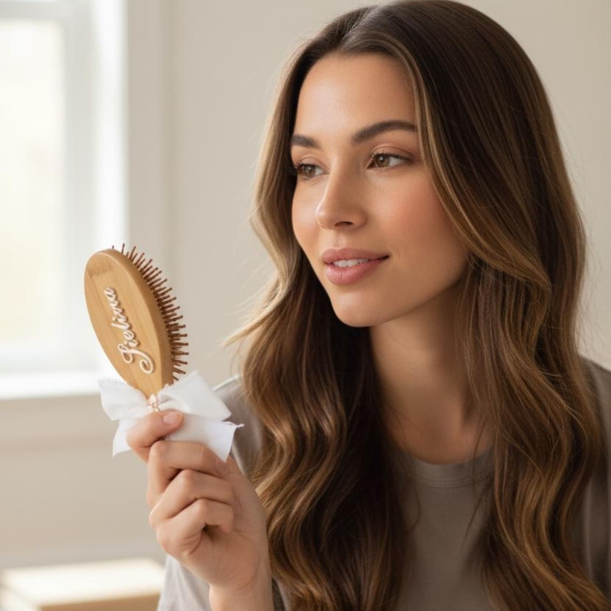 Personalized 3D Printing Name Hairbrush Party Favor | JNSDec195