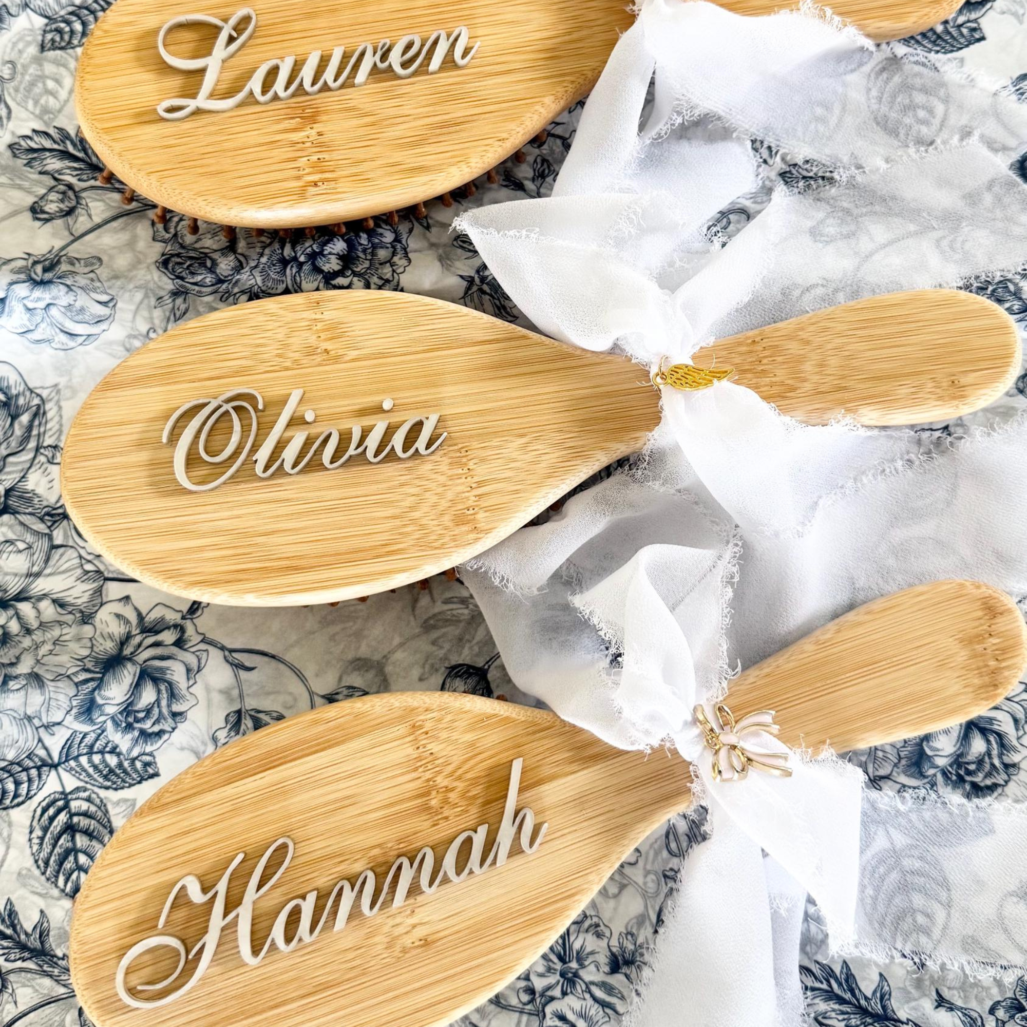 Personalized 3D Printing Name Hairbrush Party Favor | JNSDec195
