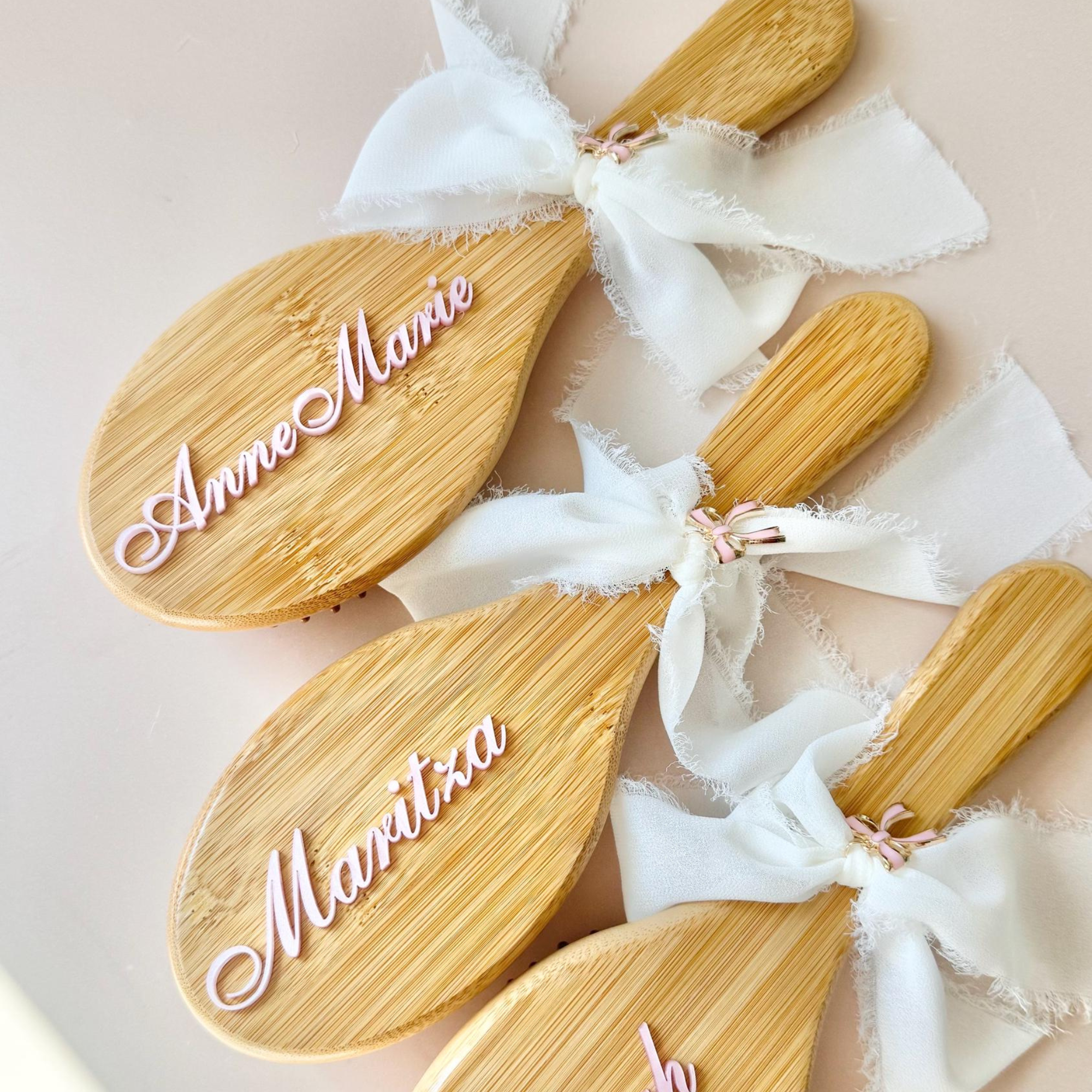 Personalized 3D Printing Name Hairbrush Party Favor | JNSDec195