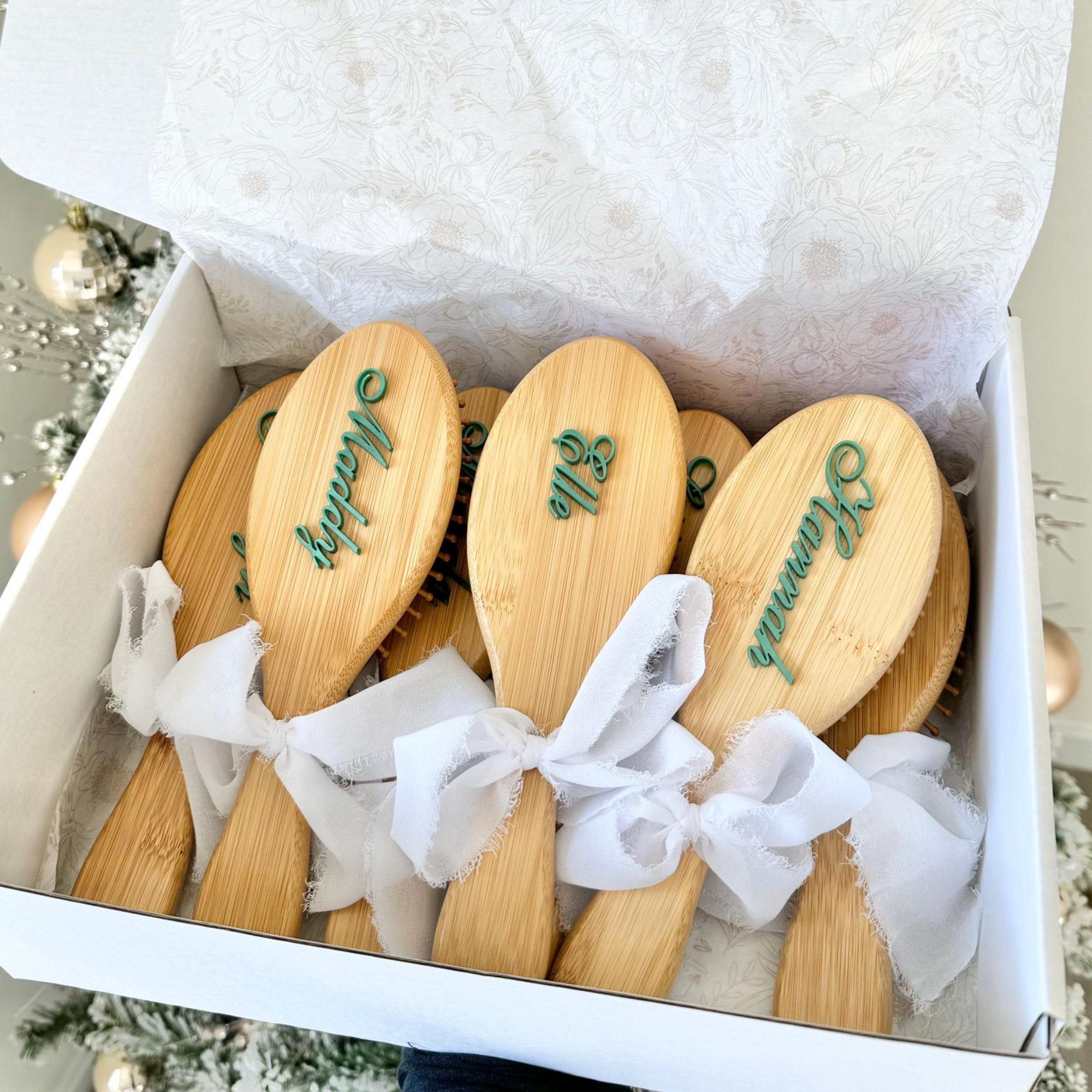 Personalized 3D Printing Name Hairbrush Party Favor | JNSDec195