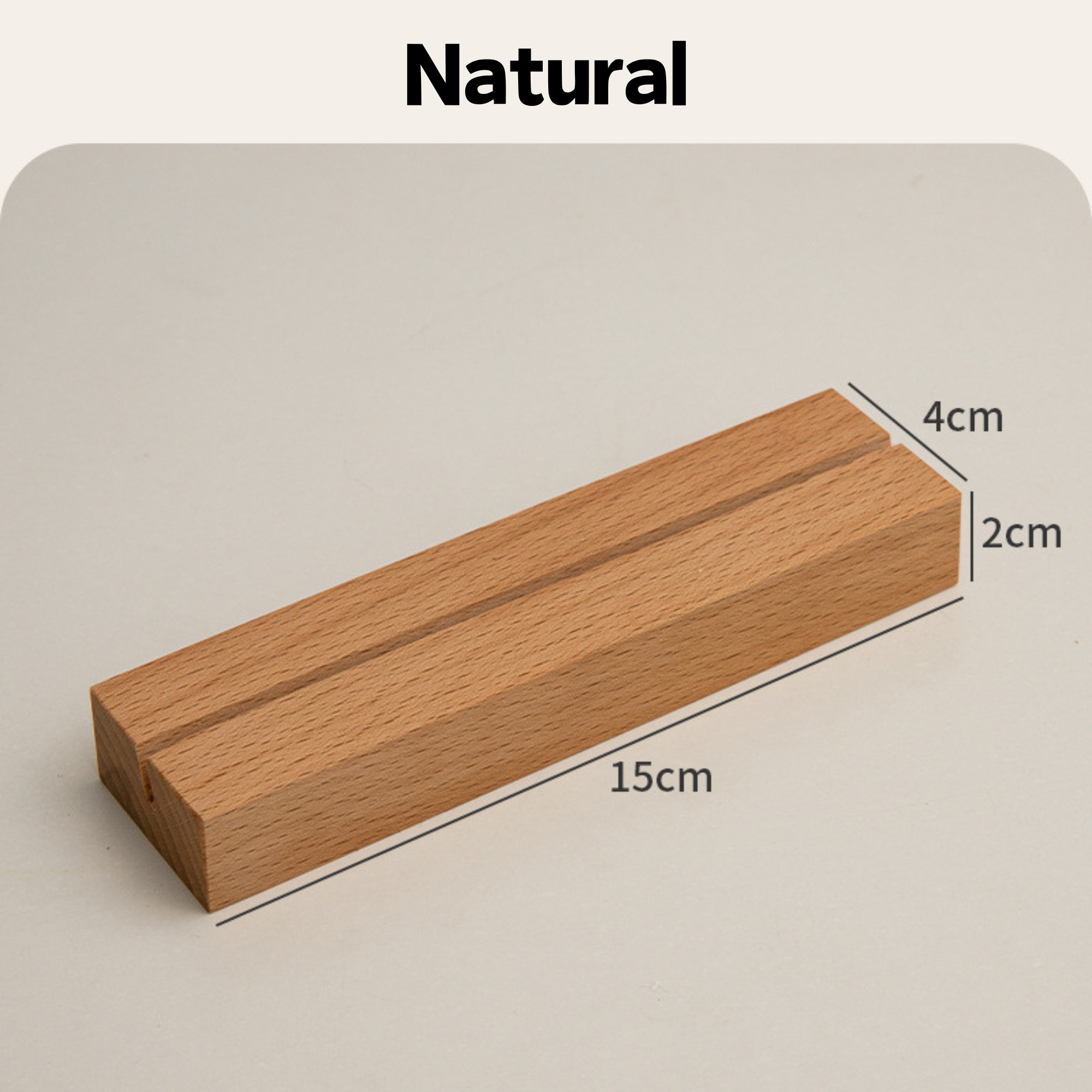 Personalized Wood Desk Name Plate | JNSDec197