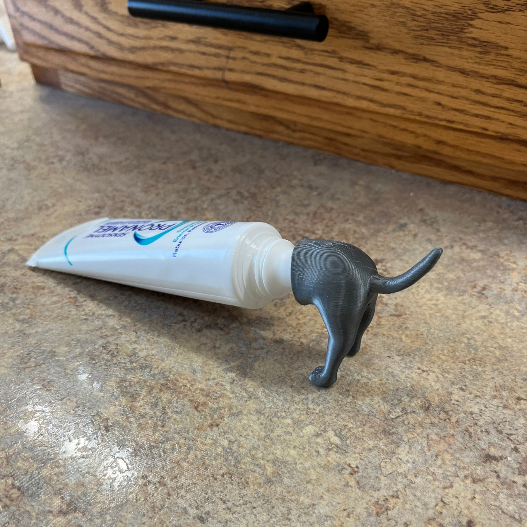 Pooping Dog Butt Toothpaste Topper | JNSDec199