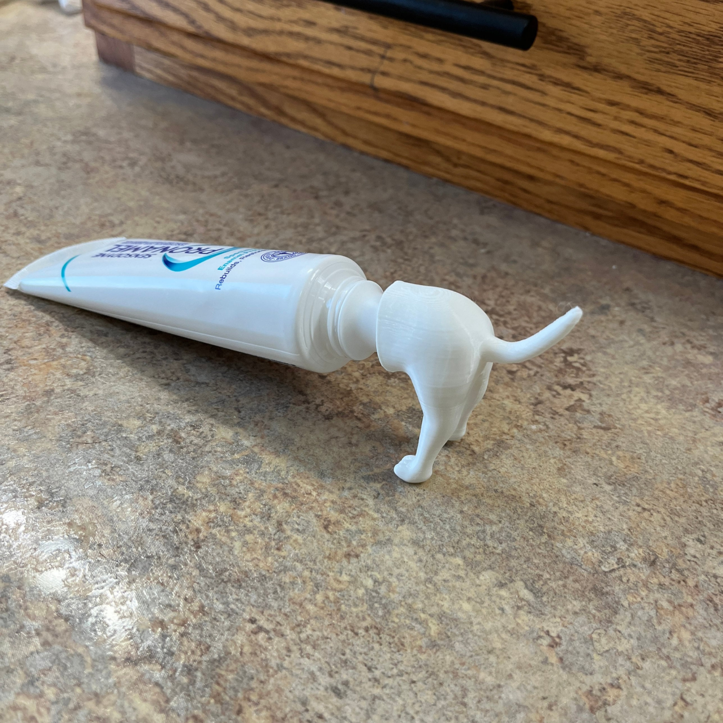 Pooping Dog Butt Toothpaste Topper | JNSDec199