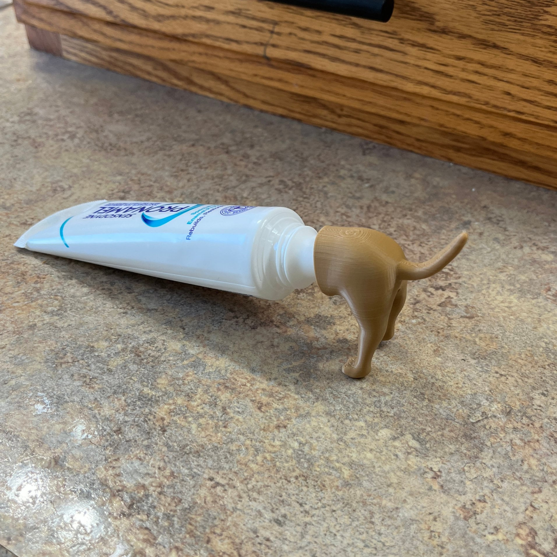 Pooping Dog Butt Toothpaste Topper | JNSDec199