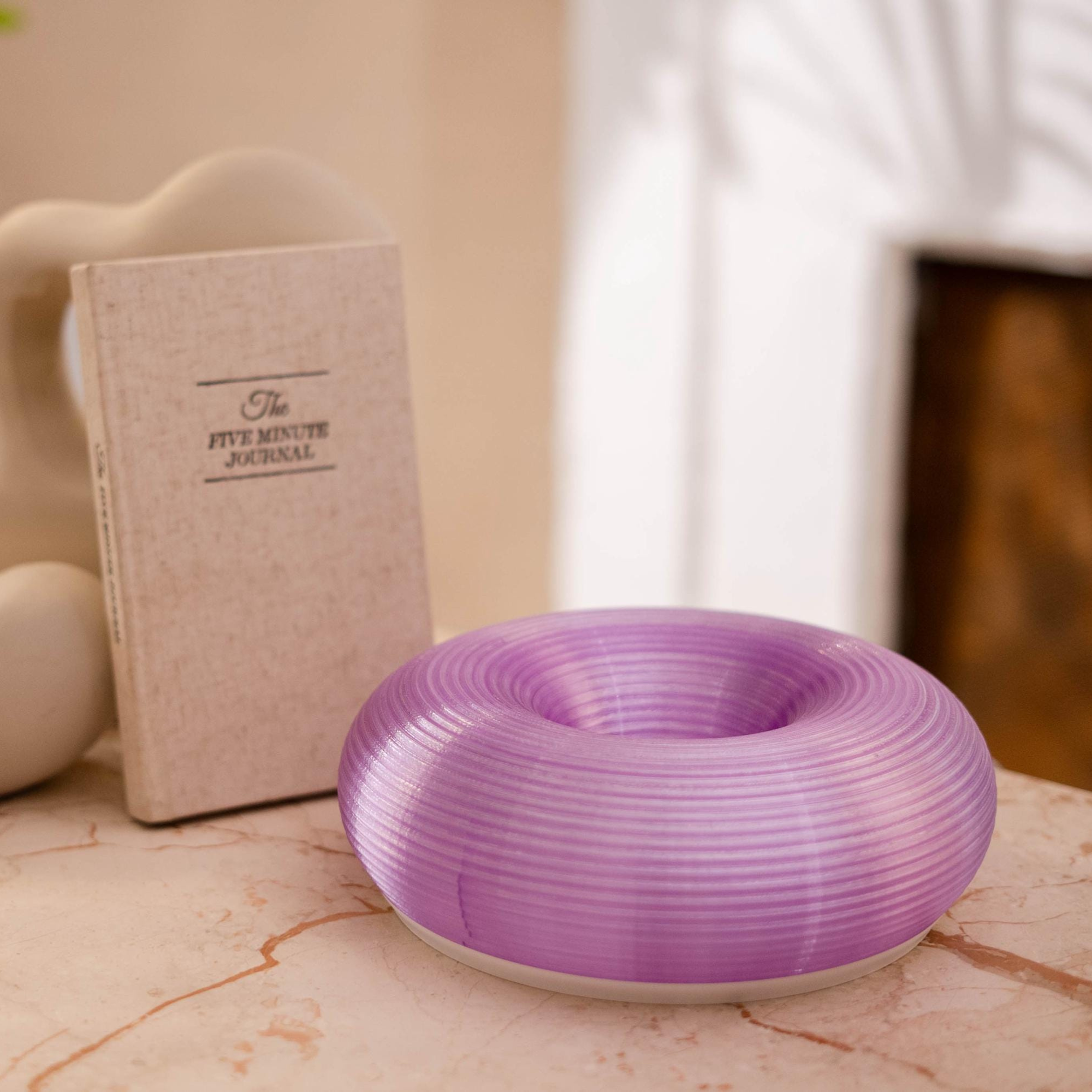 Vintage Ambient Mood Modern Sculptural Donut Lamp For Unique & Love | JNSDec205