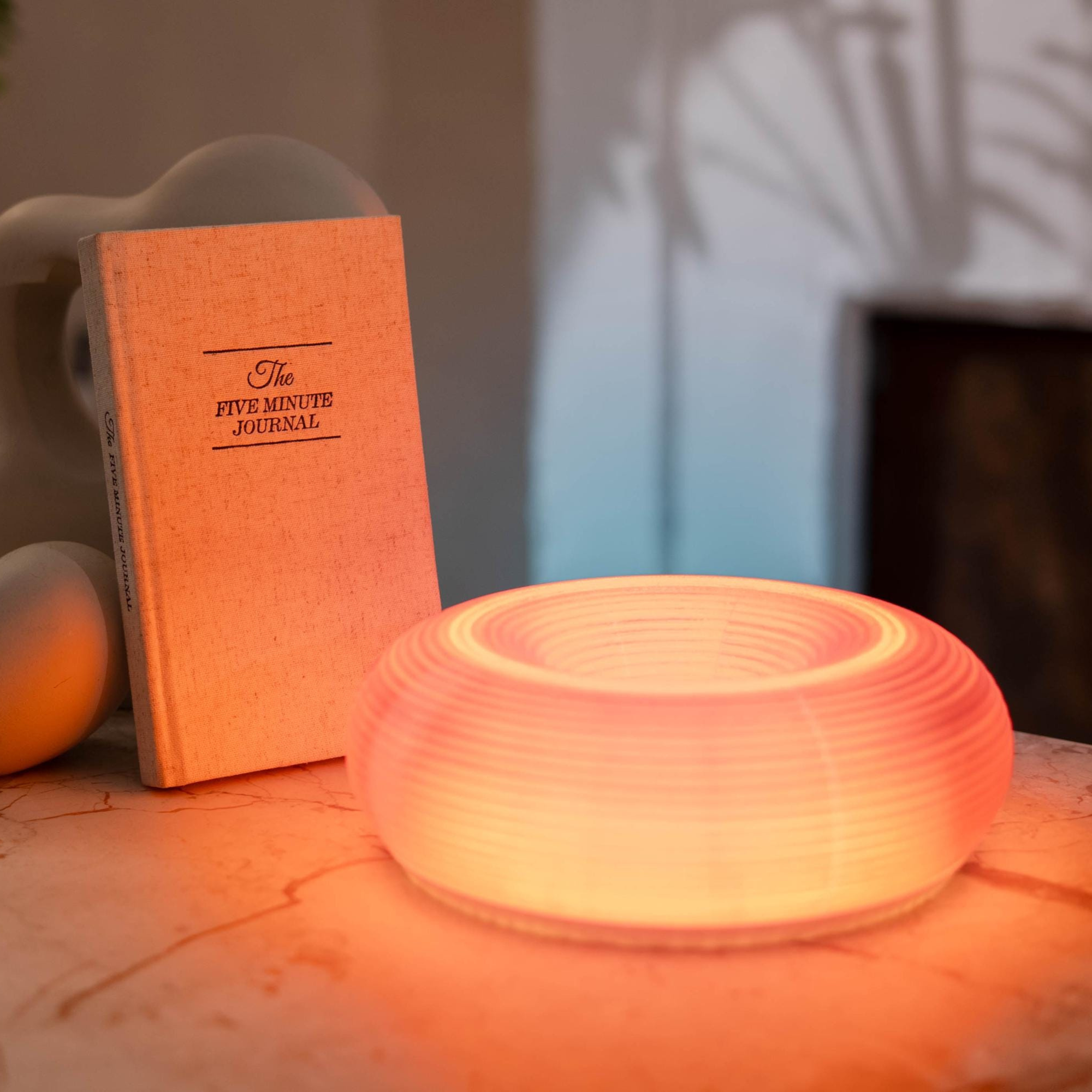 Vintage Ambient Mood Modern Sculptural Donut Lamp For Unique & Love | JNSDec205