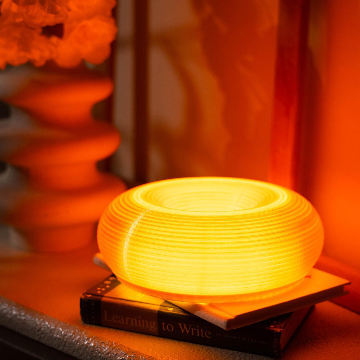 Vintage Ambient Mood Modern Sculptural Donut Lamp For Unique & Love | JNSDec205